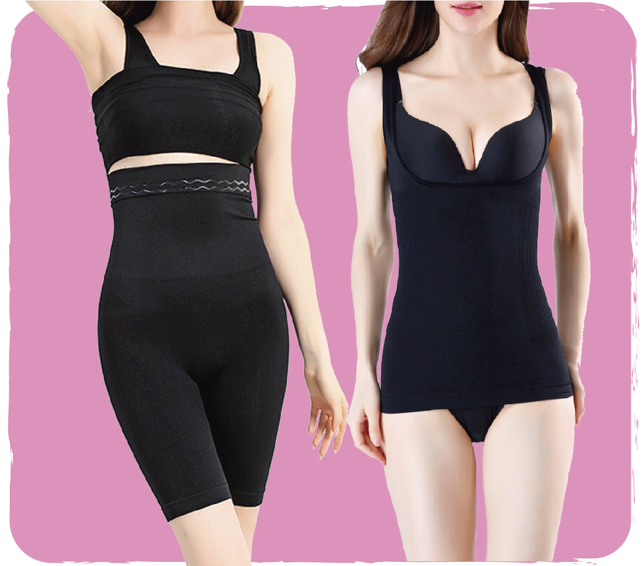 HAOAN Waist Trainer Shapewear for Weight Loss Tummy Control Body