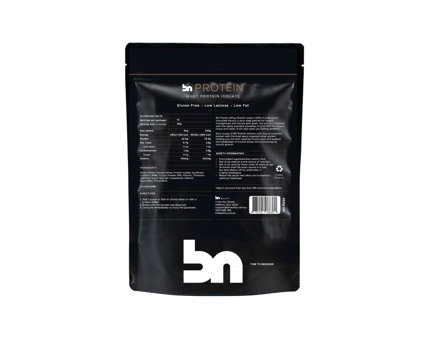 BN Protein - Flavoured WPI Powder