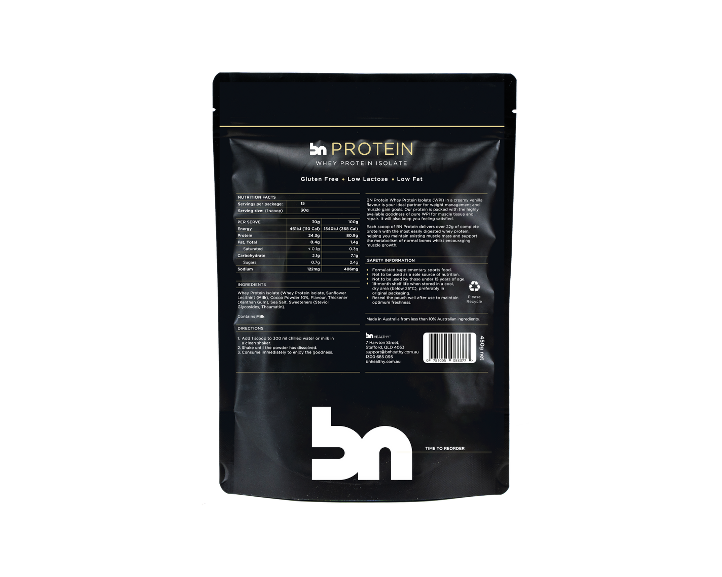 BN Protein - Flavoured WPI Powder