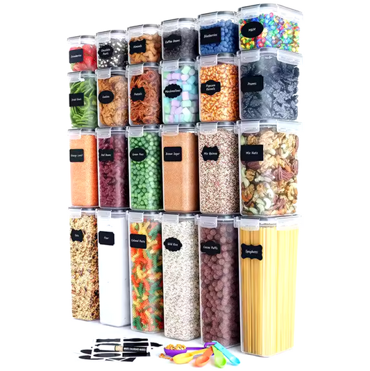 Pantry Container Set - 24 Pieces